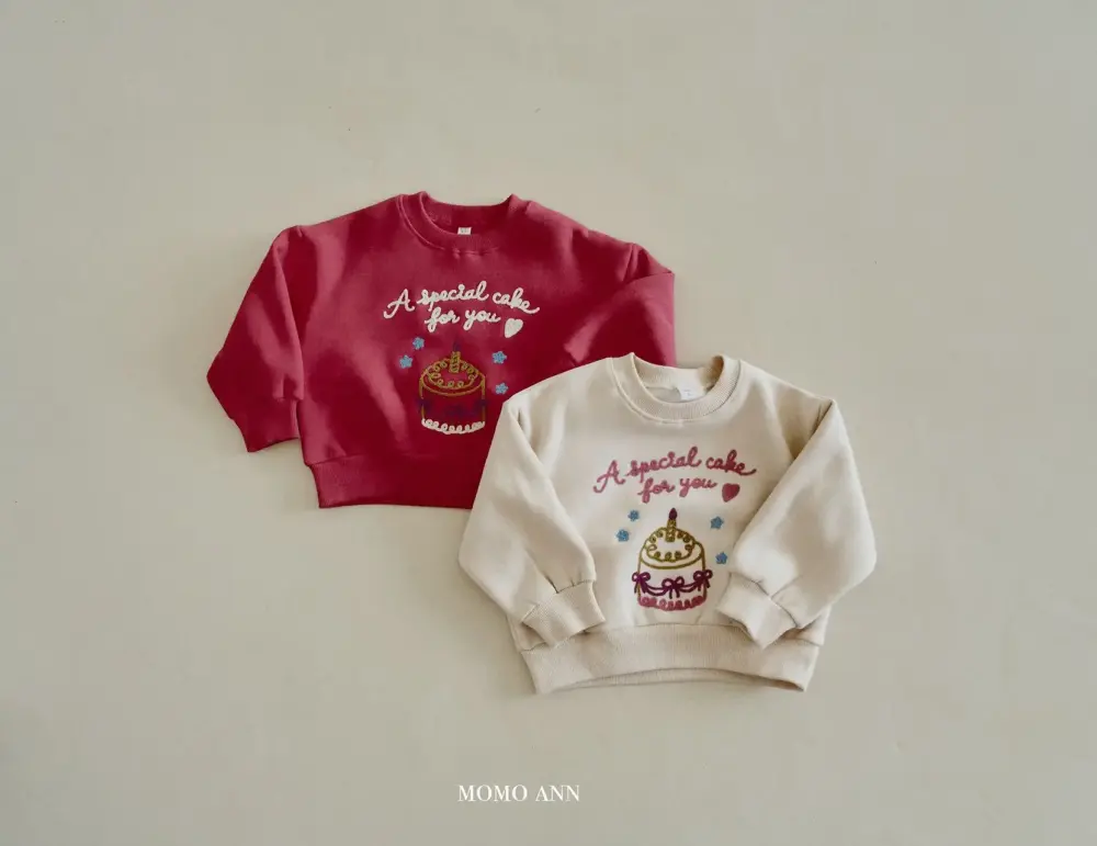 <b>momoann衛衣</b>Winter 케이크맨투맨 90-140cm