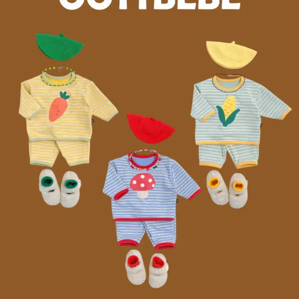 <b>OOTTBEBE套裝</b>Winter 후루츠상하복 65-115cm