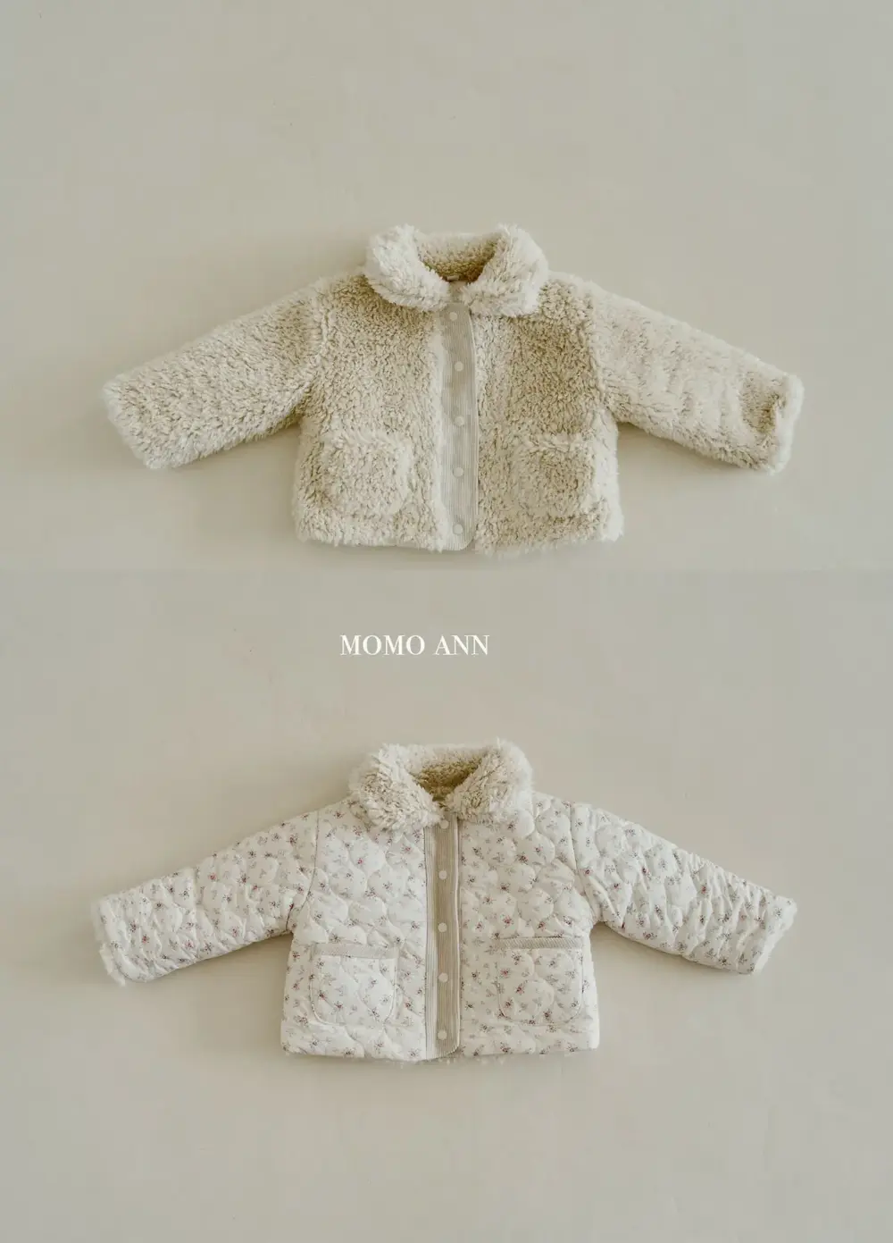 <b>momoann外套</b>Winter 리버시블 패팅 90-140cm
