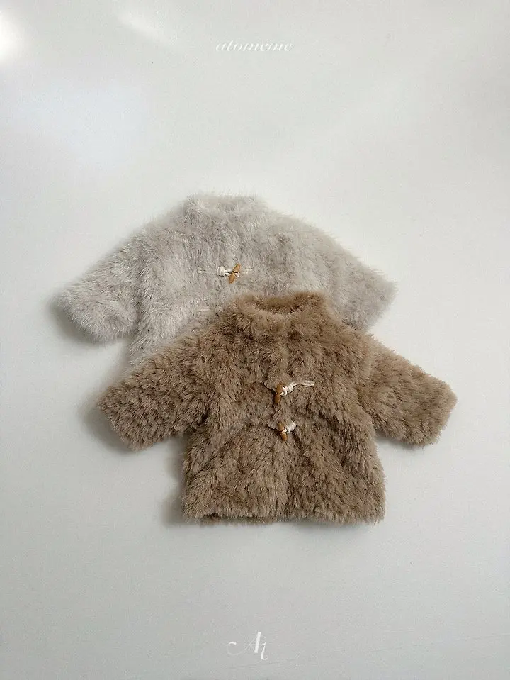 <b>Atomeme外套</b>Winter 밤비 퍼 코트 70-110cm