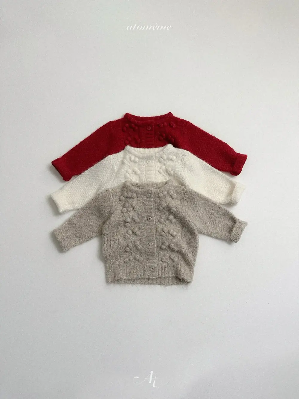 <b>Atomeme罩衫</b>Winter 윈터베리 가디건 70-110cm