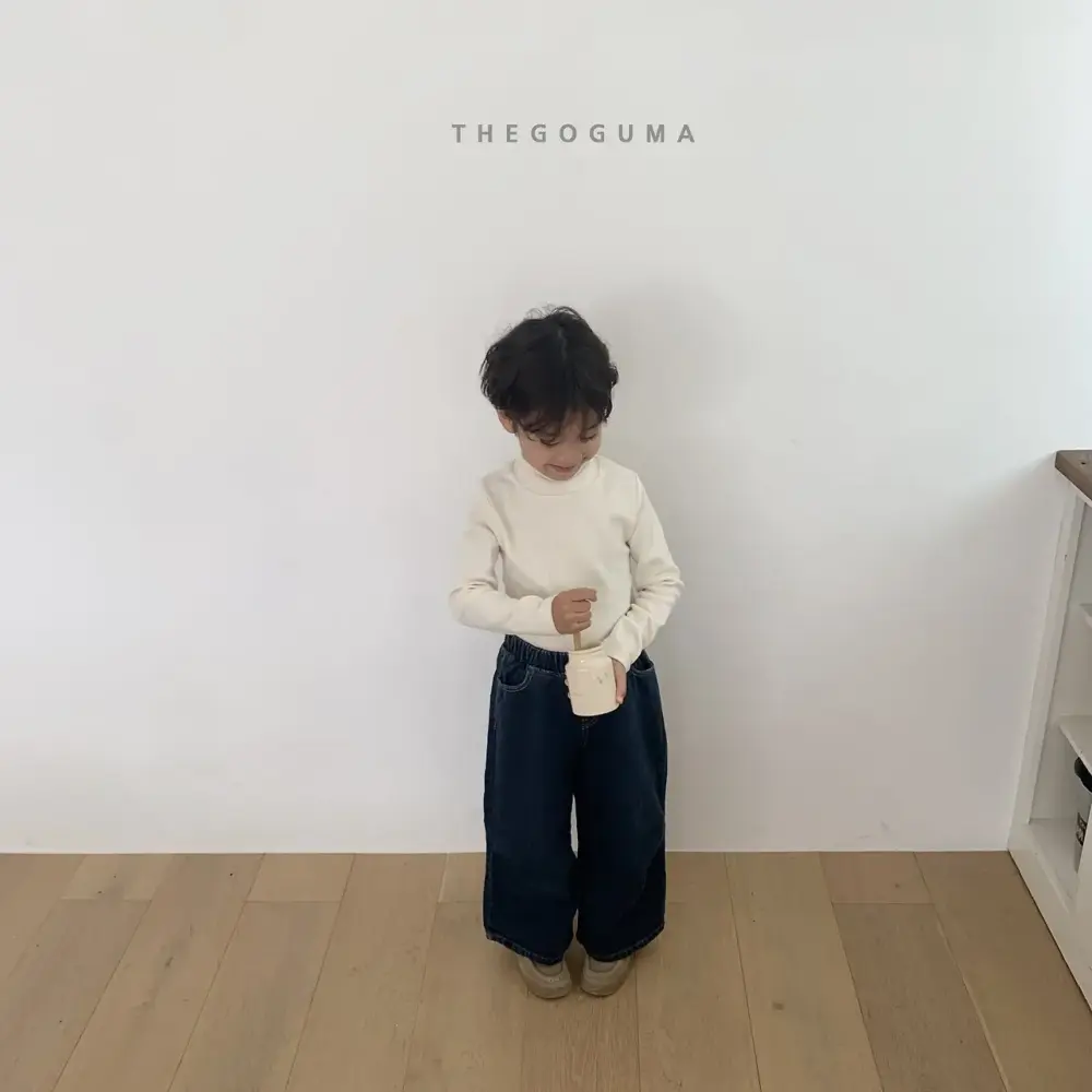 <b>THEGOGUMA 褲子</b>Winter 포인트 주름기모청PT 85-142cm