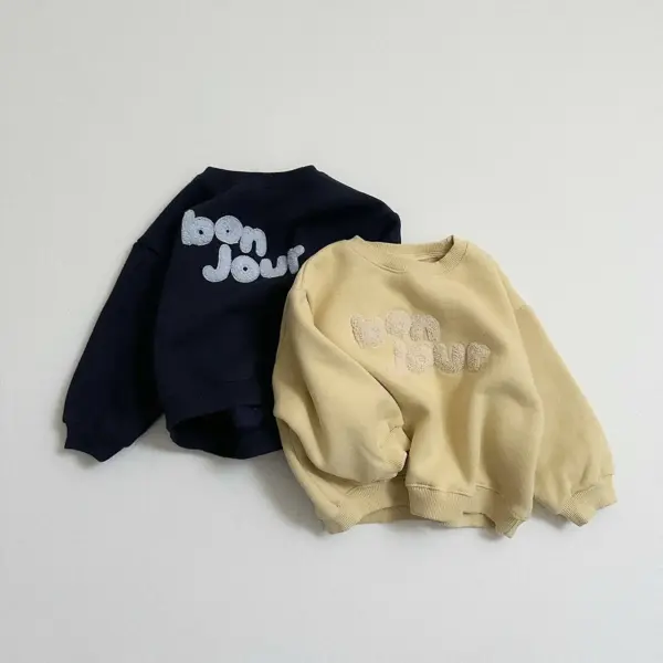 <b>Atomeme衛衣</b>Winter  봉쥬르 맨투맨 70-110cm