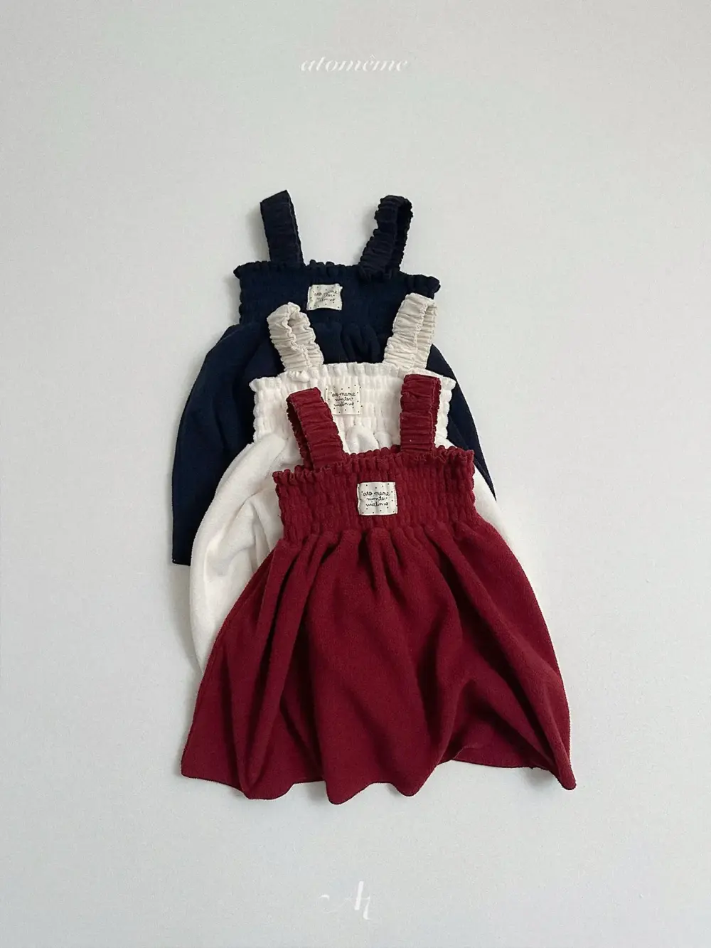 <b>Atomeme洋裝</b>Winter 리나 원피스 70-110cm