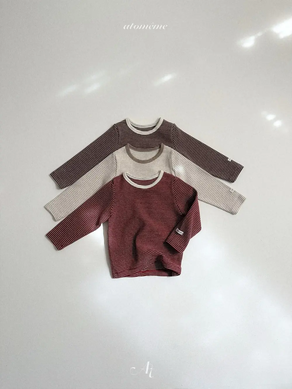 <b>AtomemeT恤</b>Winter 아덴 스트라이프T 70-110cm
