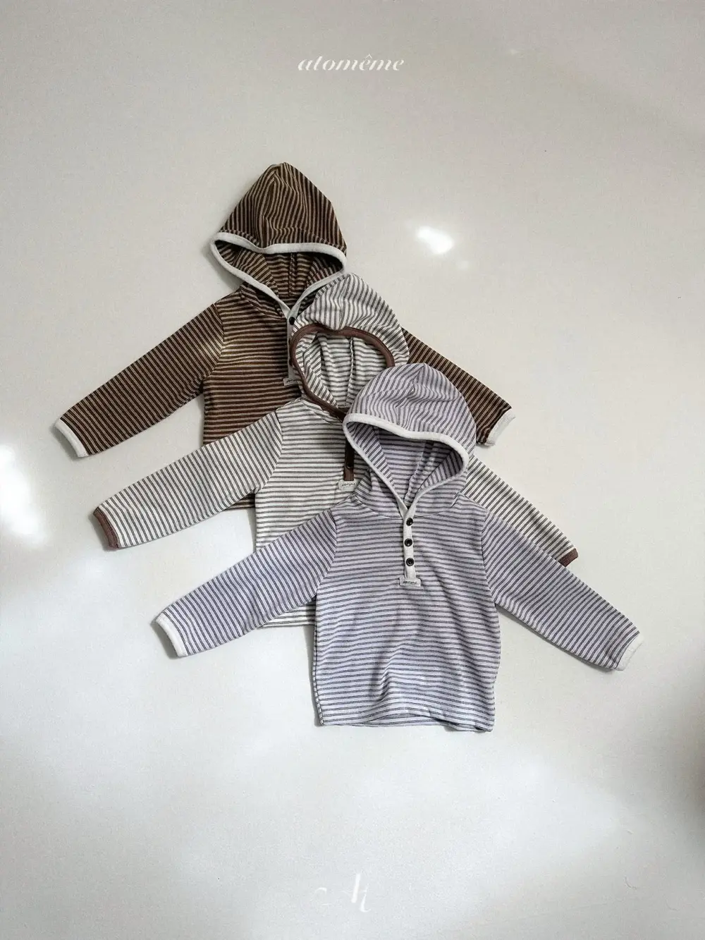 <b>Atomeme上衣</b>Winter  캐러멜후드T 70-110cm