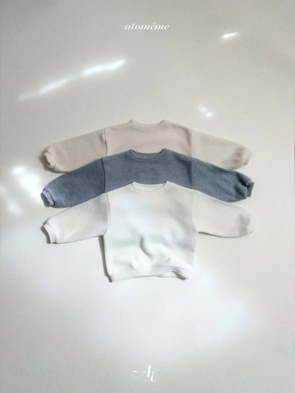 <b>Atomeme上衣</b>Winter   소프트 맨투맨 T 70-110cm