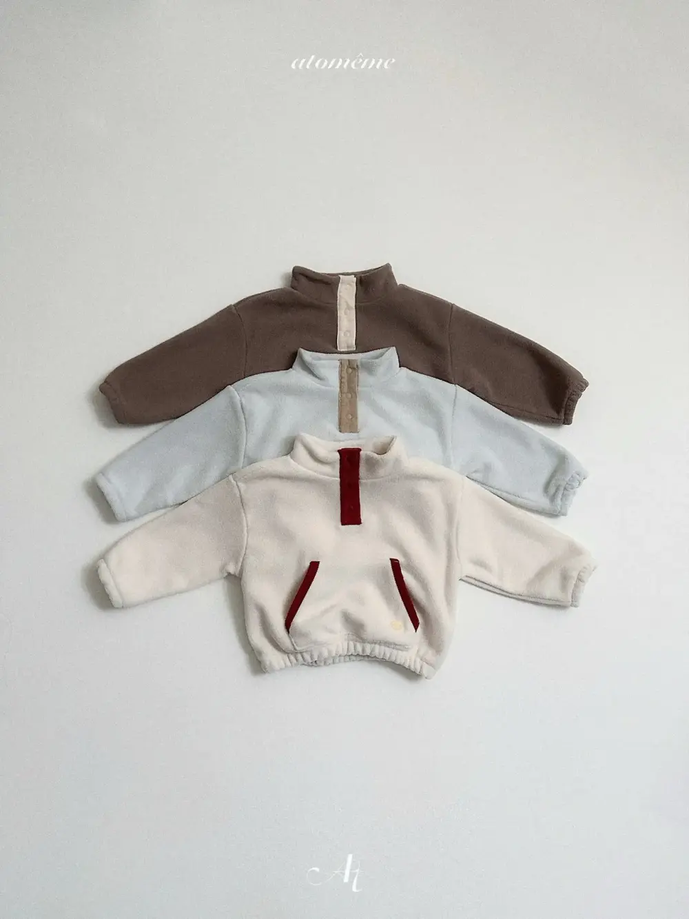 <b>Atomeme上衣</b>Winter  구름 아노락 70-110cm