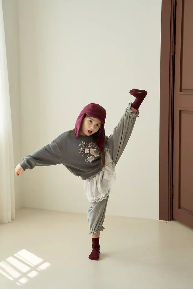 <b>momoann親子裝</b>Winter 피그캣맨투맨 90-140cm