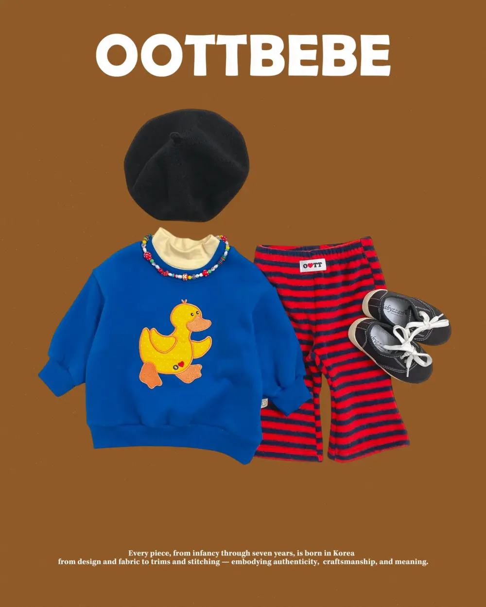 <b>OOTTBEBE褲子</b>Winter 피넛부츠컷 65-115cm