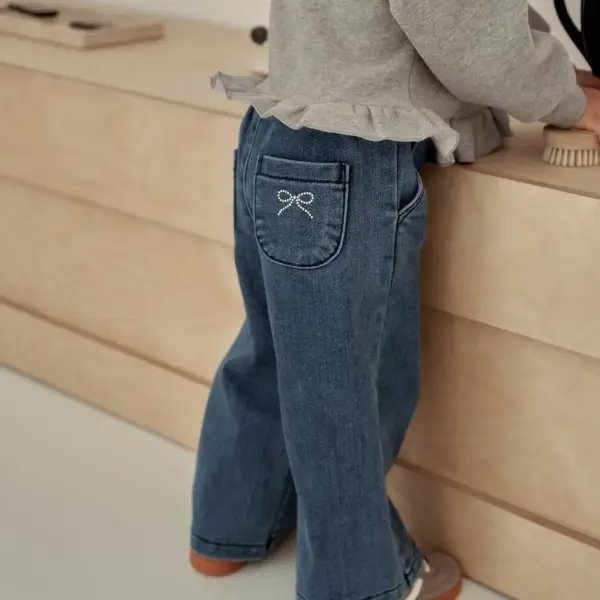 10 <b>momoann褲子</b>Winter 울데님바지 90-140cm