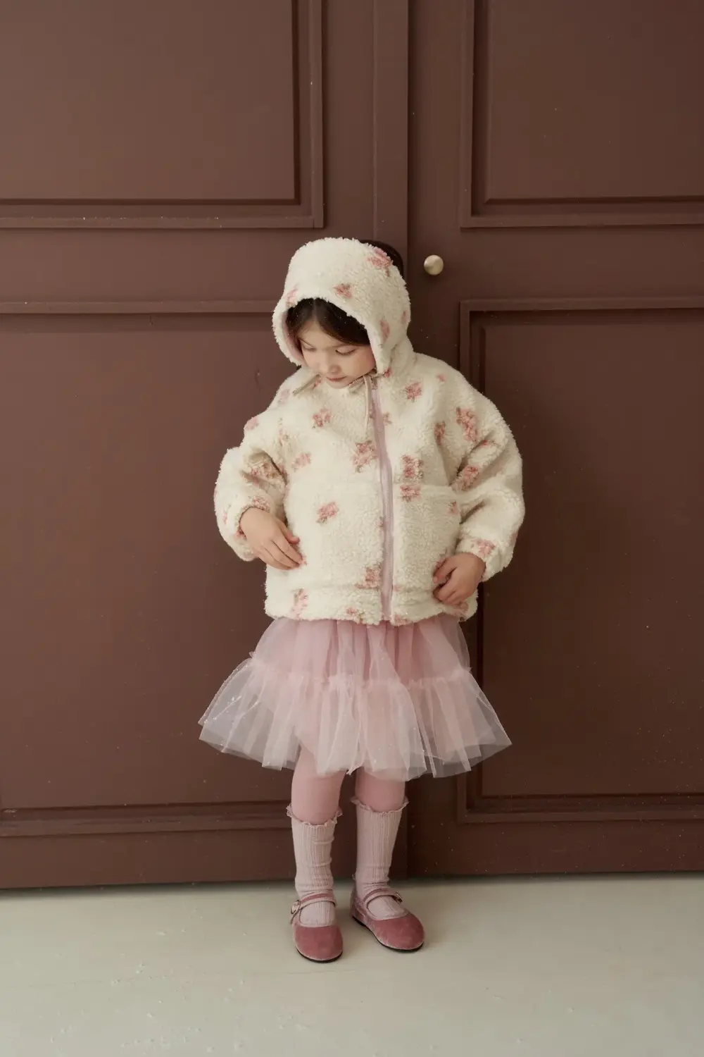 <b>momoann親子裝</b>Winter 모네덤블집업 90-140cm