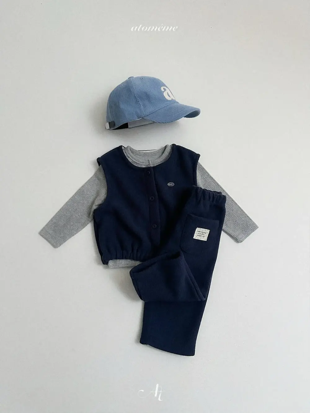<b>Atomeme背心</b>Winter 포포 베스트 70-110cm