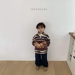 <b>THEGOGUMA 褲子</b>Winter 포인트 주름기모청PT 85-142cm