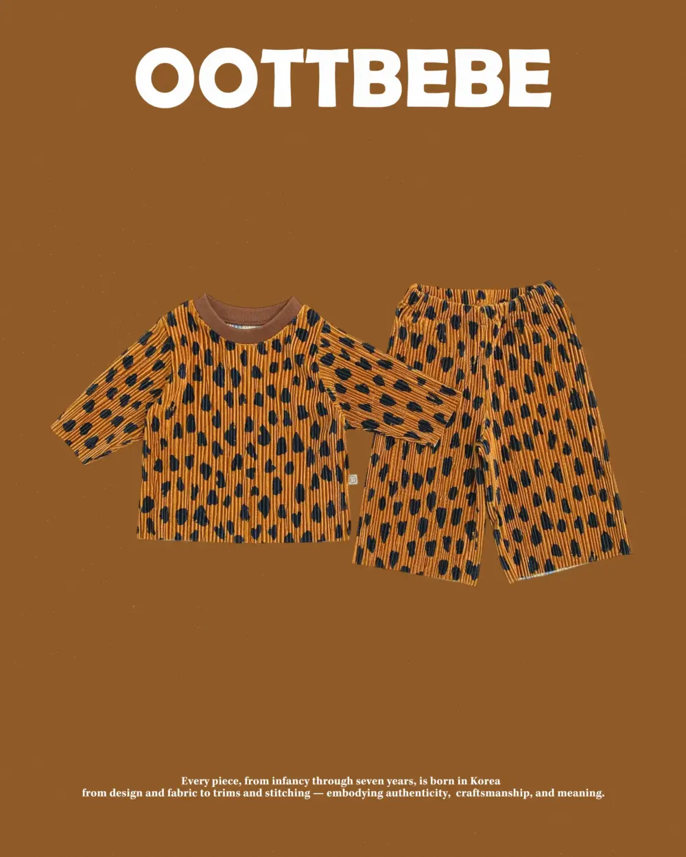 <b>OOTTBEBE套裝</b>Winter 벨벳호피상하복 65-115cm