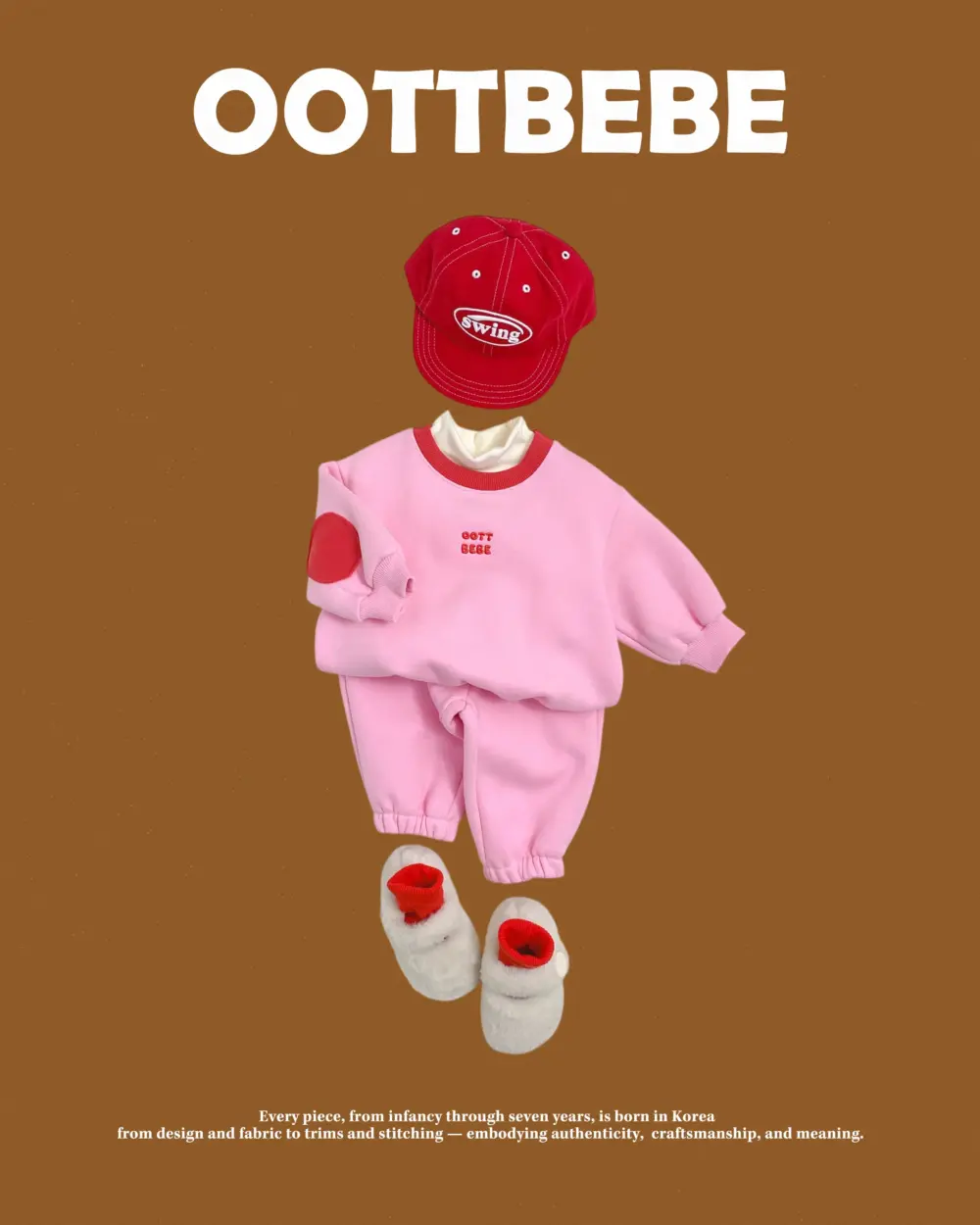 <b>OOTTBEBE套裝</b>Winter 삐에로상하복 65-115cm