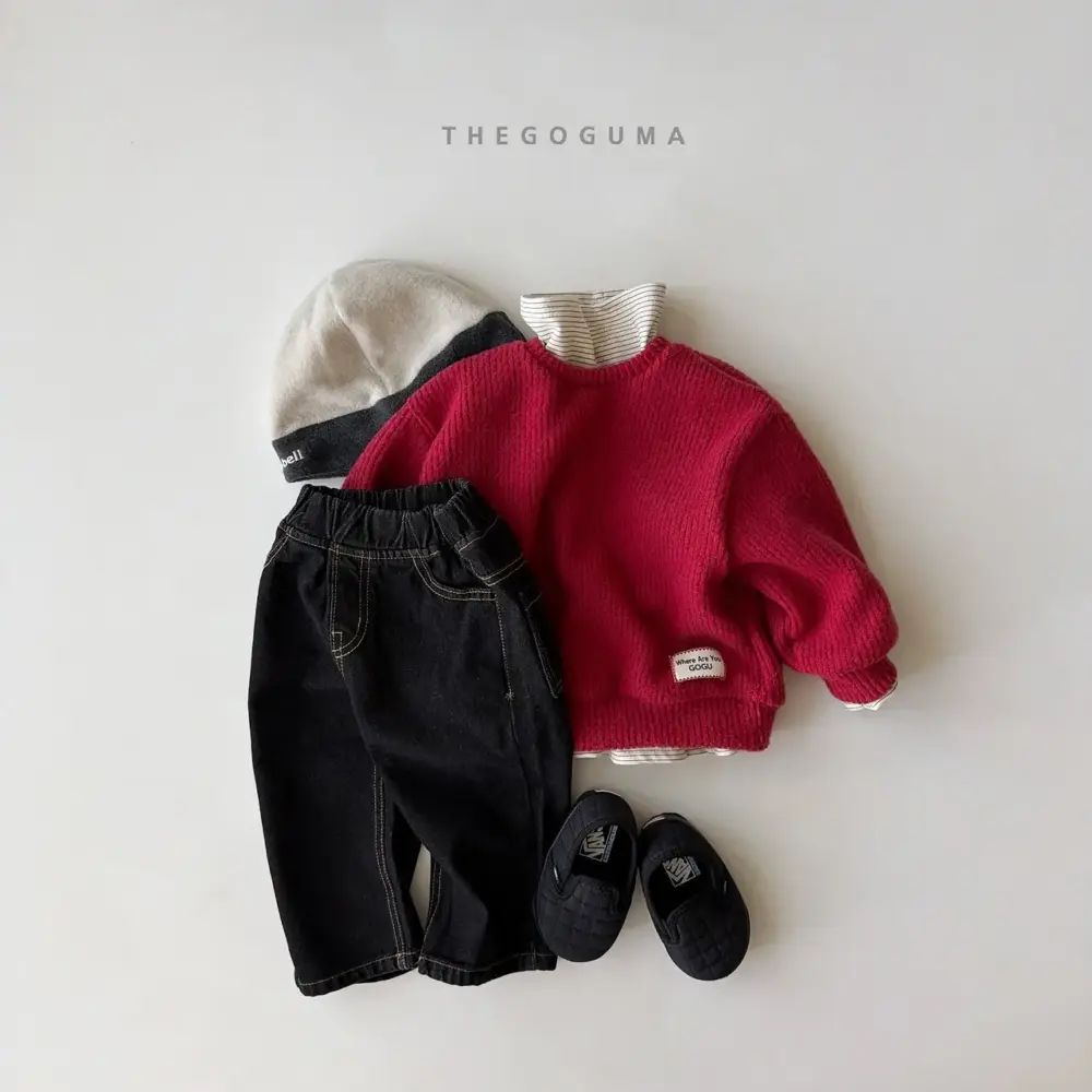<b>THEGOGUMA 褲子</b>기모 톡톡청PT 85-142cm