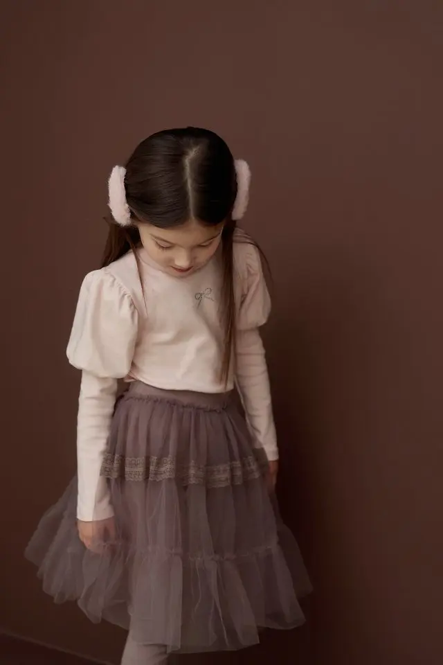 <b>momoann上衣</b>Winter 피치퍼프티 90-140cm