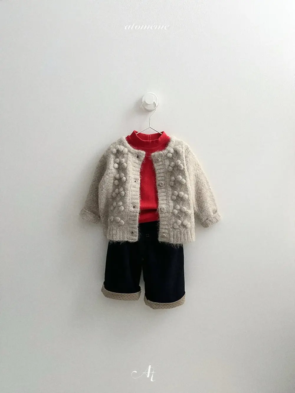<b>AtomemeT恤</b>Winter  플레인폴라T 70-110cm