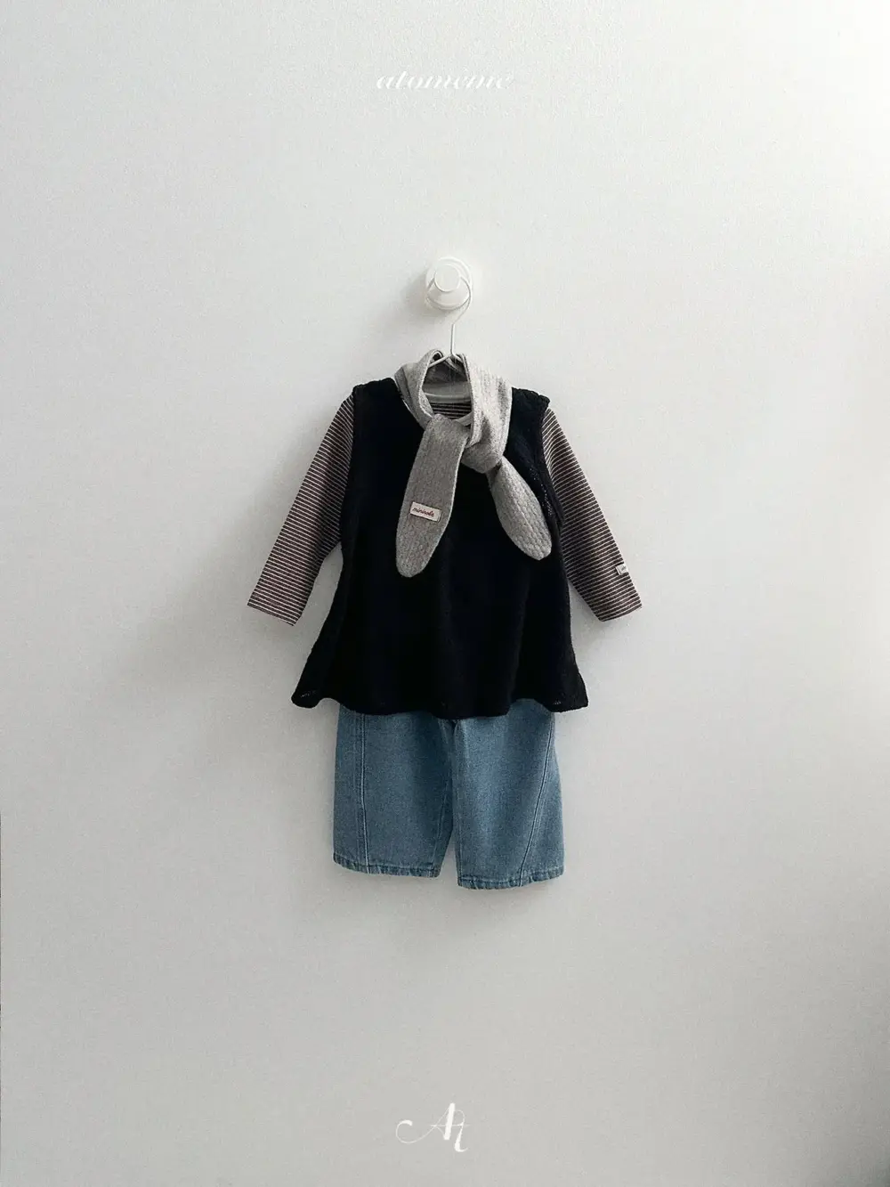 <b>AtomemeT恤</b>Winter 아덴 스트라이프T 70-110cm
