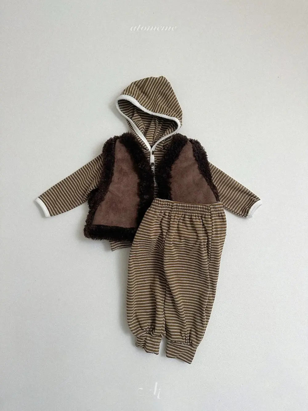 <b>Atomeme褲子</b>Winter  캐러멜팬츠 70-110cm