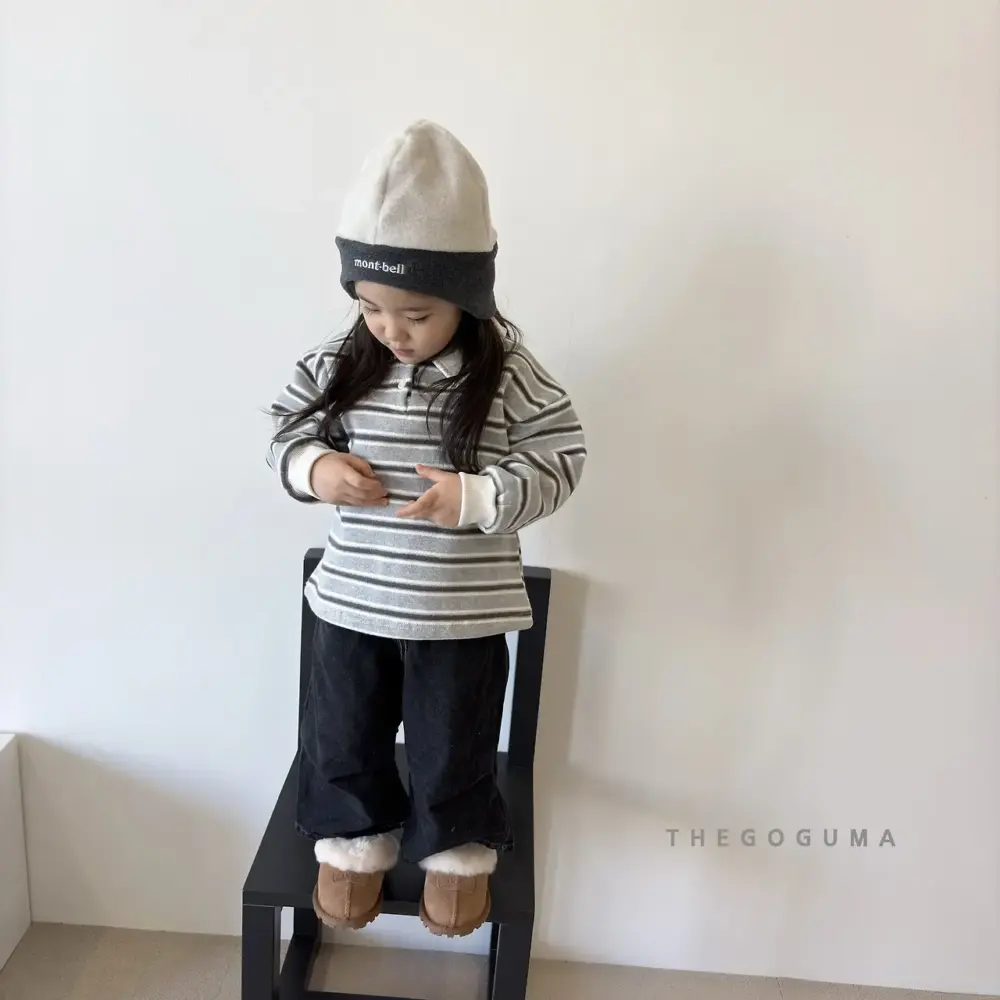 <b>THEGOGUMA 褲子</b>Winter 포인트 주름기모청PT 85-142cm