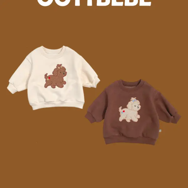 <b>OOTTBEBE上衣</b>Winter 퍼피맨투맨 65-115cm