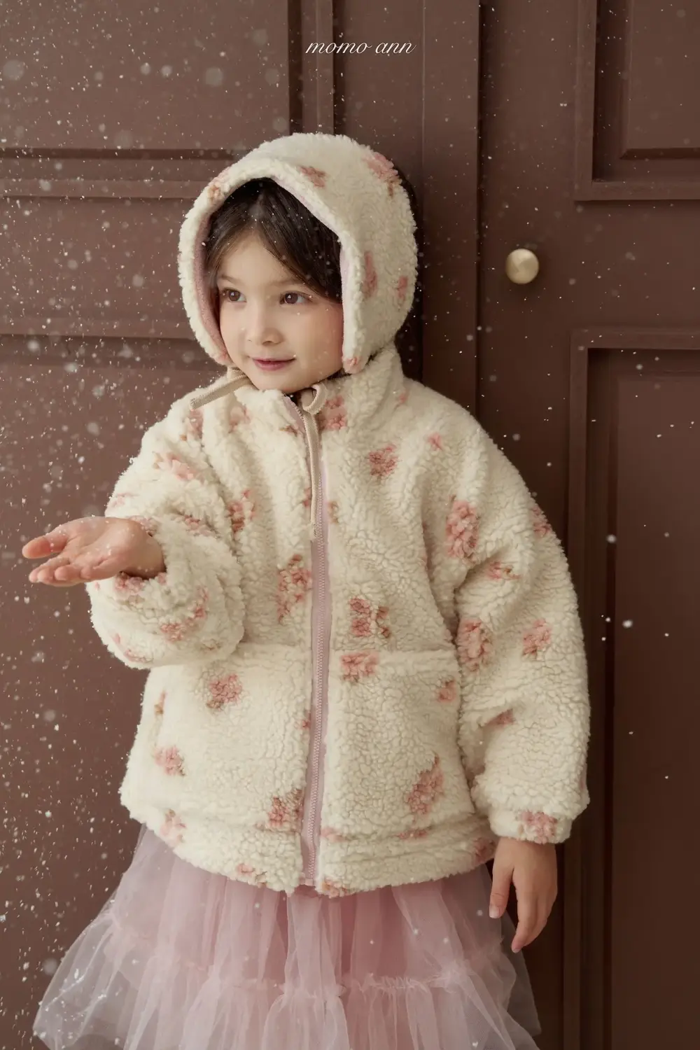 <b>momoann親子裝</b>Winter 모네덤블집업 90-140cm