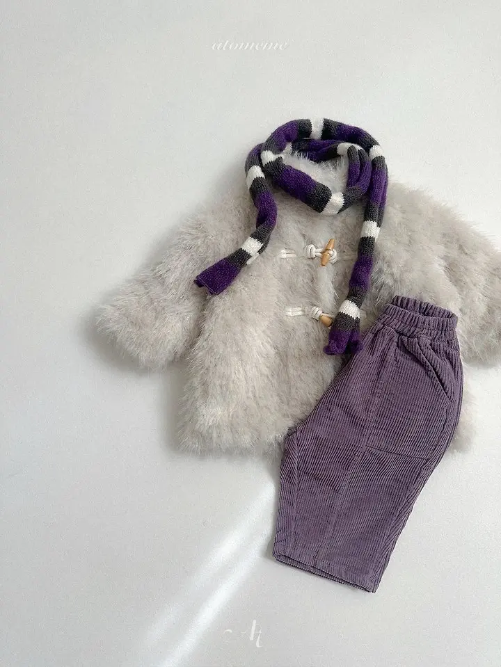 <b>Atomeme外套</b>Winter 밤비 퍼 코트 70-110cm