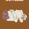 <b>OOTTBEBE套裝</b>Winter 뽀송이아노락상하복 65-115cm