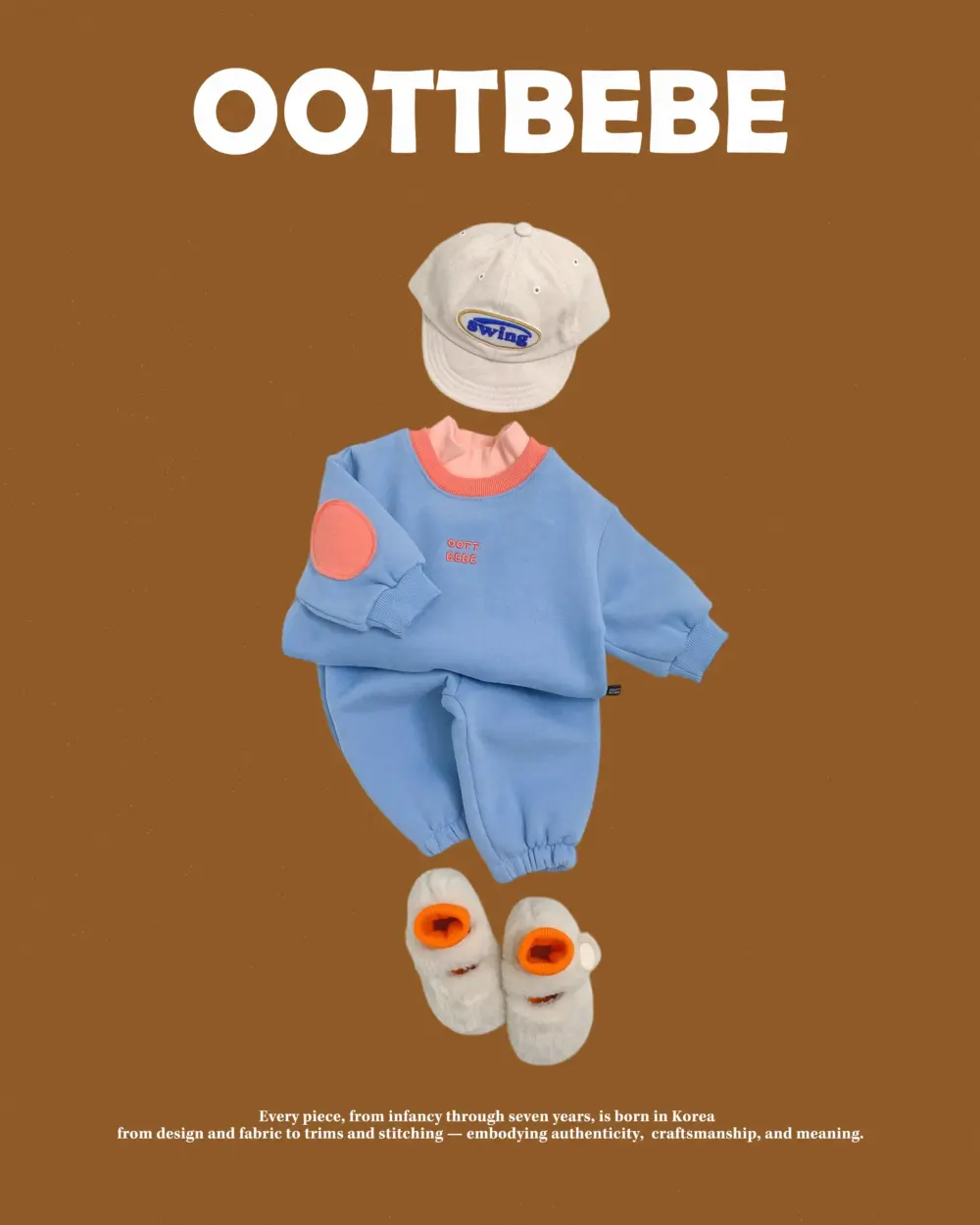<b>OOTTBEBE套裝</b>Winter 삐에로상하복 65-115cm