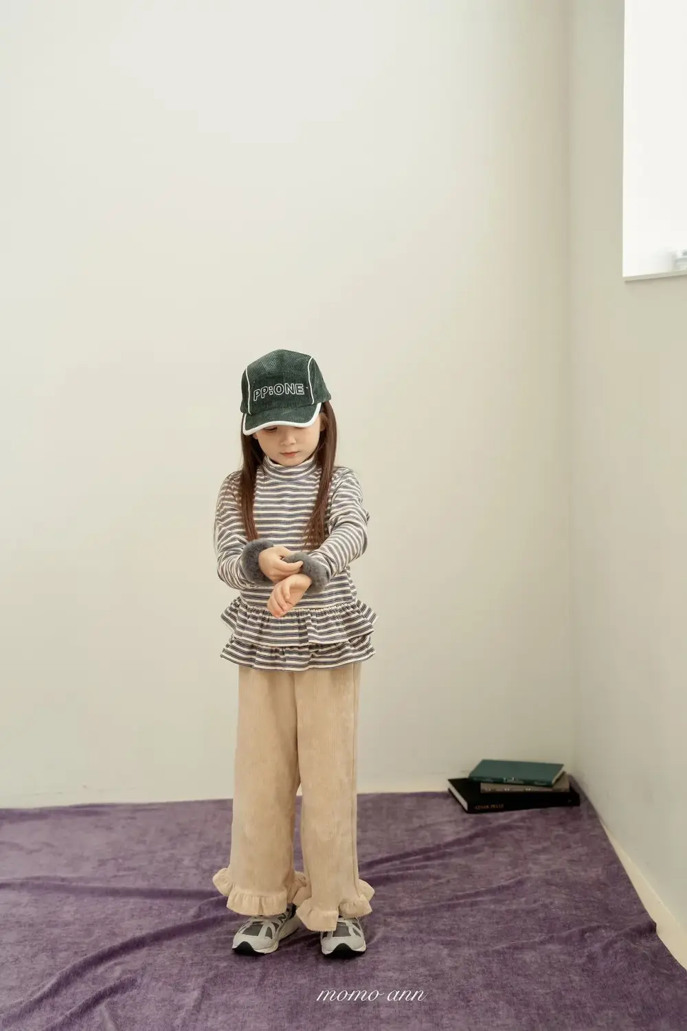 <b>momoann褲子</b>Winter 로아프릴바지( 90-140cm