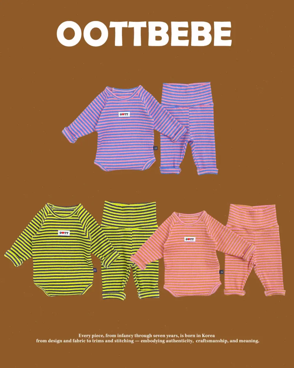 <b>｜BABY｜ OOTTBEBE套裝</b>Winter 디스코봉봉슈트 50-75cm