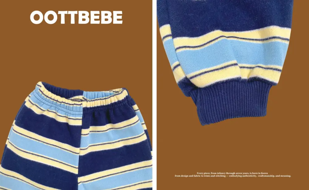 <b>OOTTBEBE套裝</b>Winter 곰돌이친구상하복 65-115cm