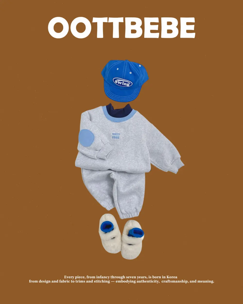 <b>OOTTBEBE套裝</b>Winter 삐에로상하복 65-115cm