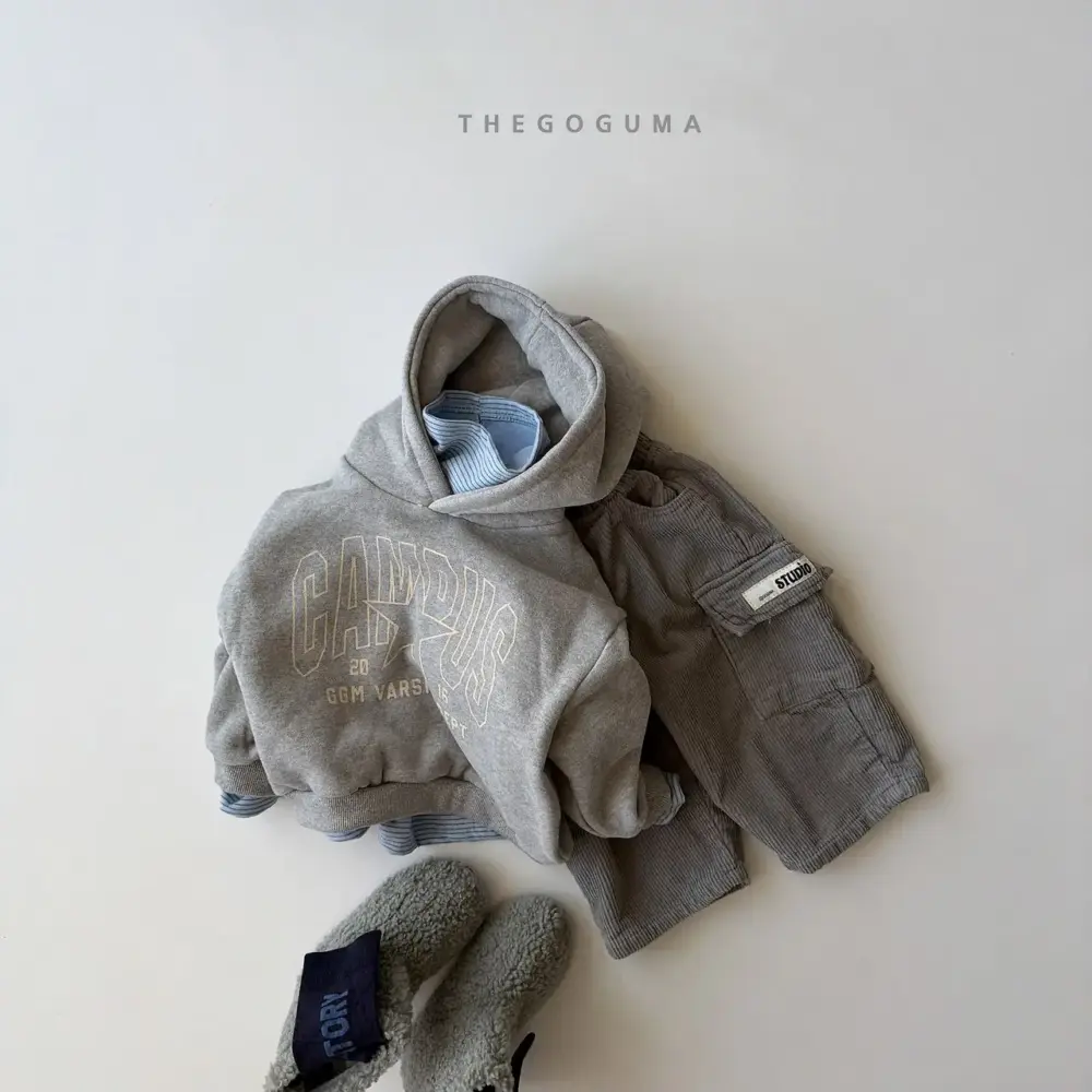 <b>THEGOGUMA 帽T</b>Winter 캠퍼스 후드T 85-142cm