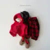<b>THEGOGUMA 褲子</b>Winter 체크 벌룬조거PT 85-142cm