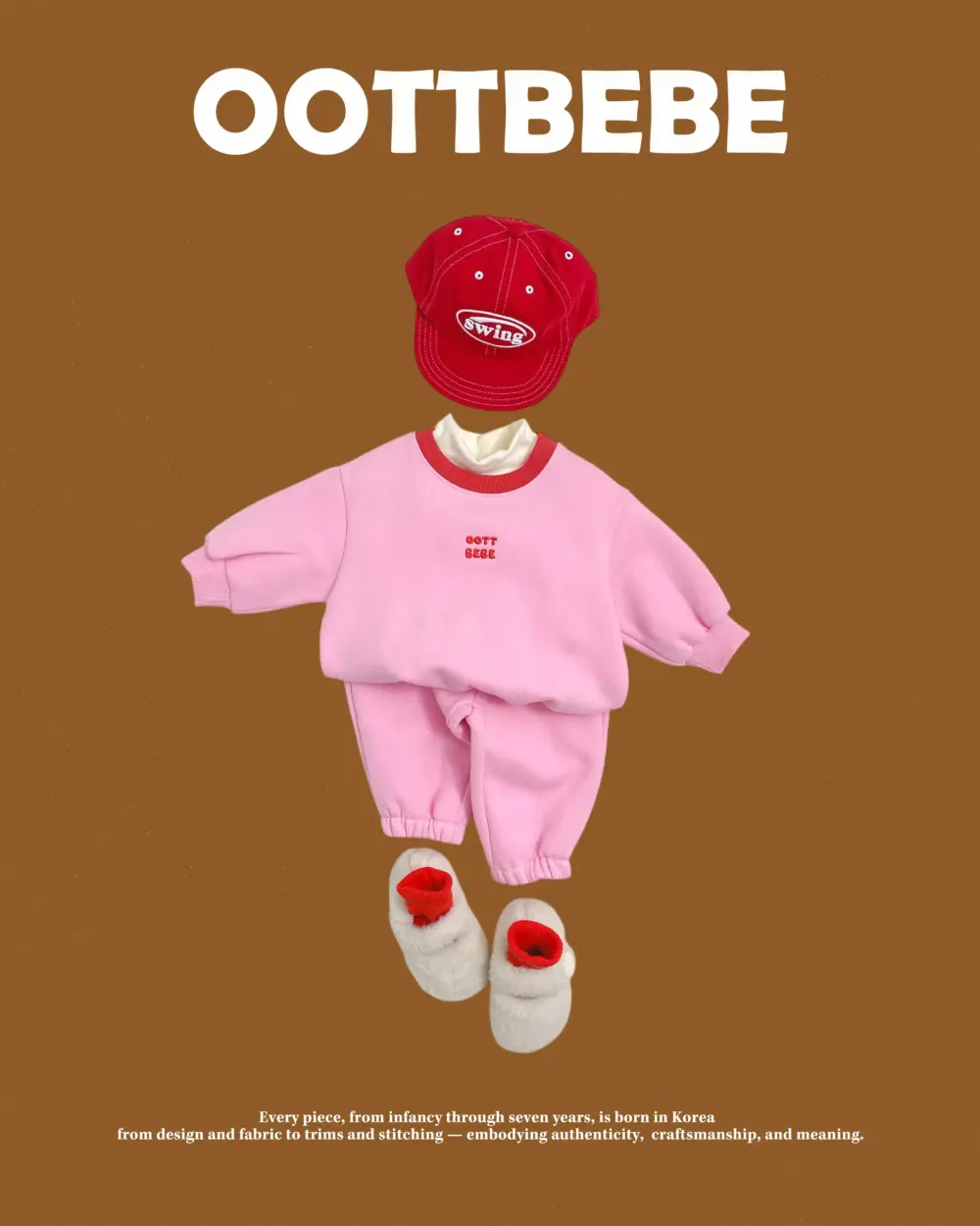 <b>OOTTBEBE套裝</b>Winter 삐에로상하복 65-115cm
