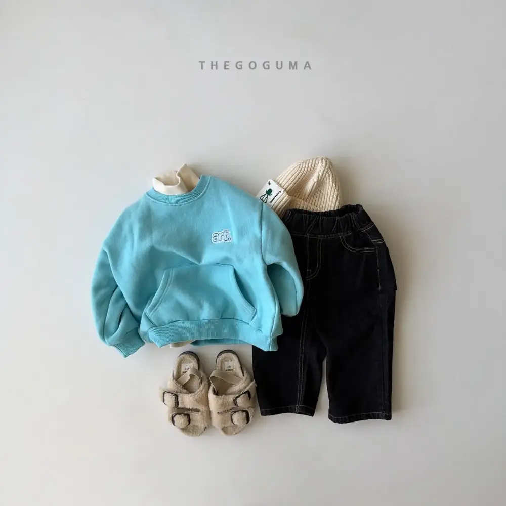 <b>THEGOGUMA 衛衣</b>Winter 아트 포켓MTM 85-142cm
