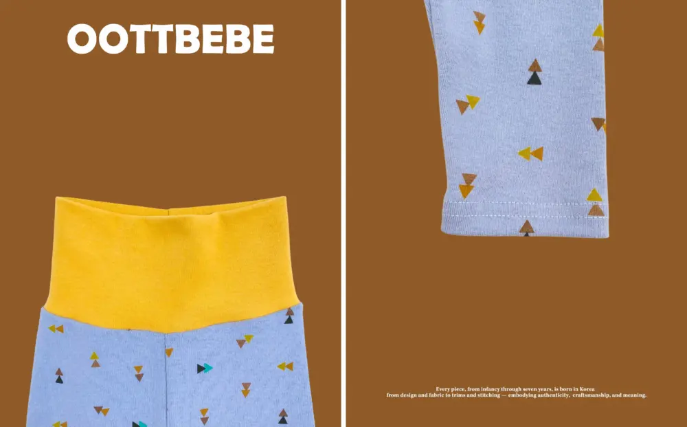 <b>｜BABY｜ OOTTBEBE套裝</b>Winter 세모네모슈트_보넷SET 50-75cm