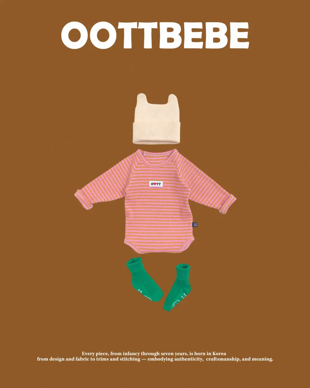 <b>｜BABY｜ OOTTBEBE套裝</b>Winter 디스코봉봉슈트 50-75cm