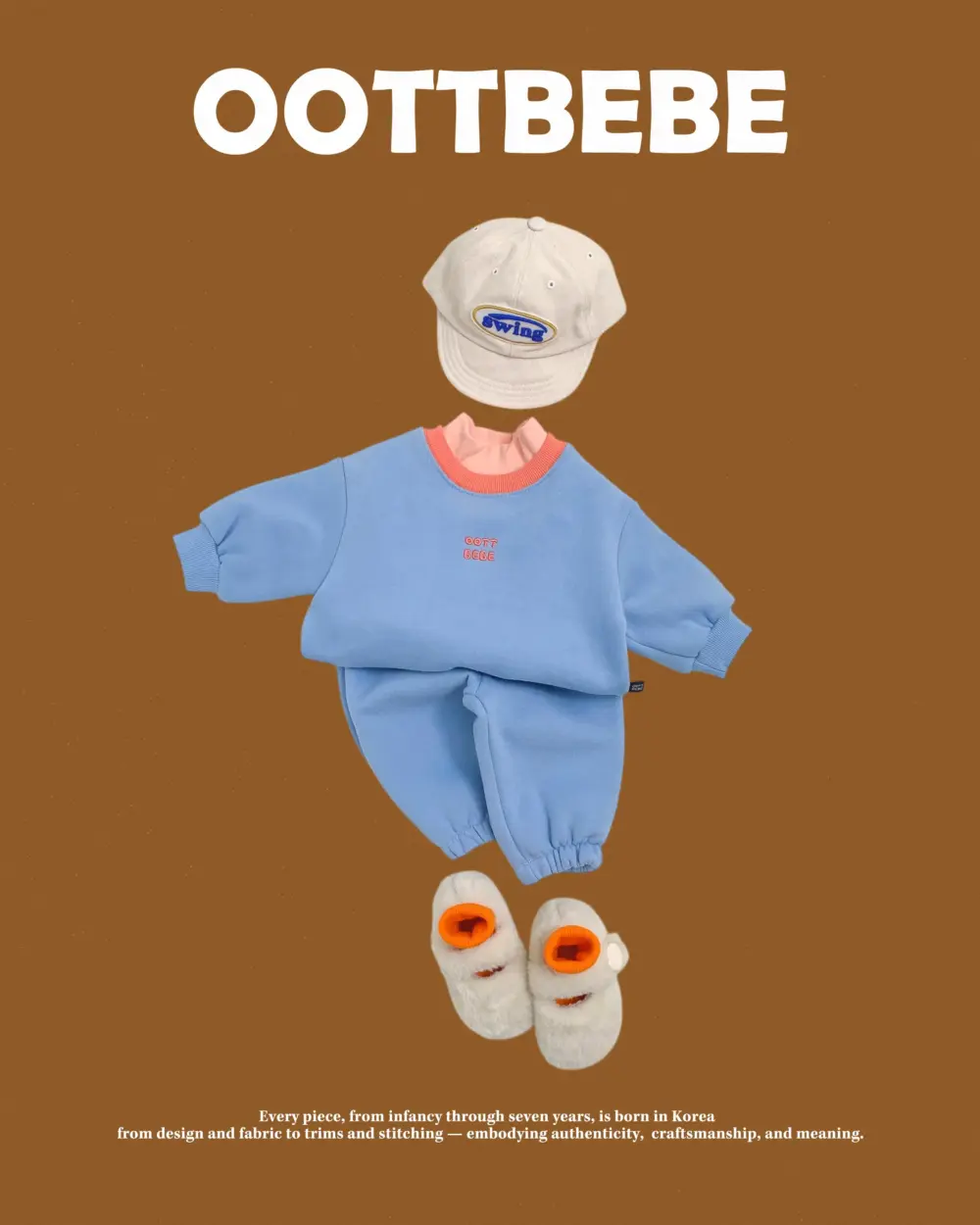 <b>OOTTBEBE套裝</b>Winter 삐에로상하복 65-115cm