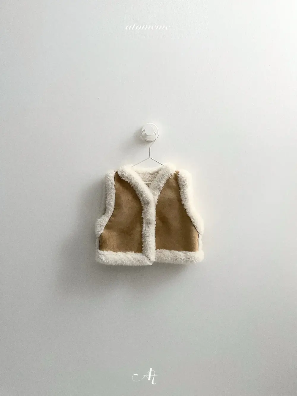 <b>Atomeme背心</b>Winter  리버시블 무스탕 70-110cm