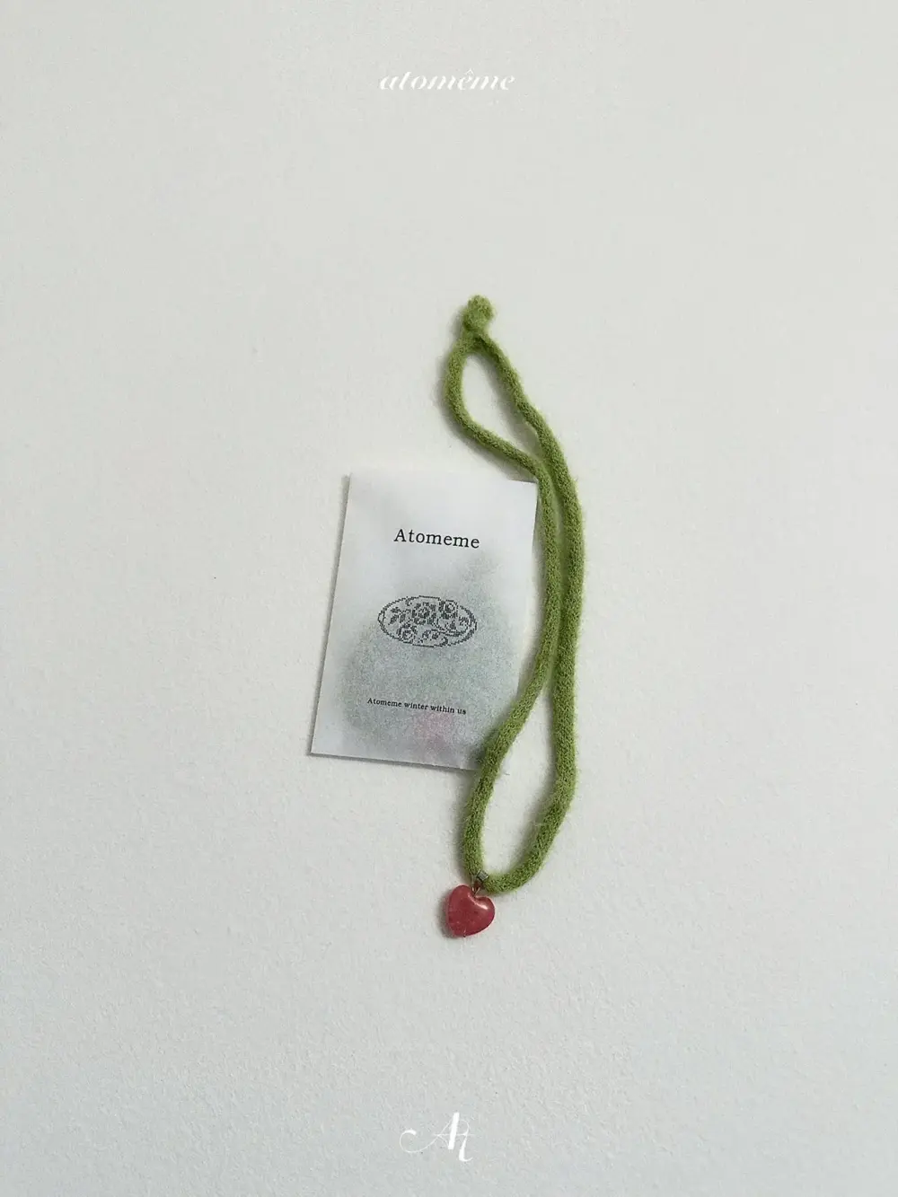 <b>Atomeme飾品</b>Winter  러브 원석 목걸이 FREE
