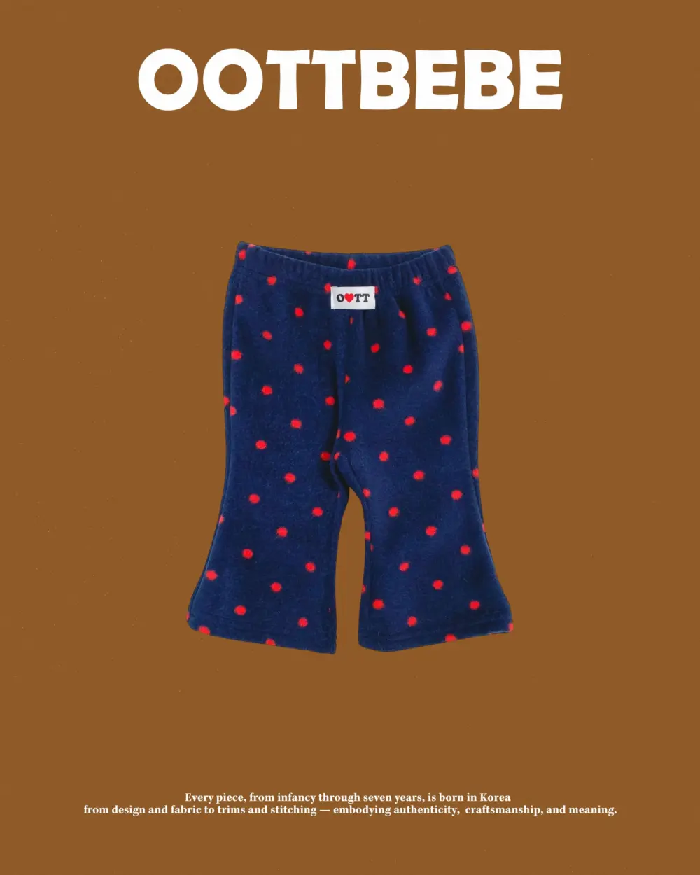 <b>OOTTBEBE褲子</b>Winter 피넛부츠컷 65-115cm