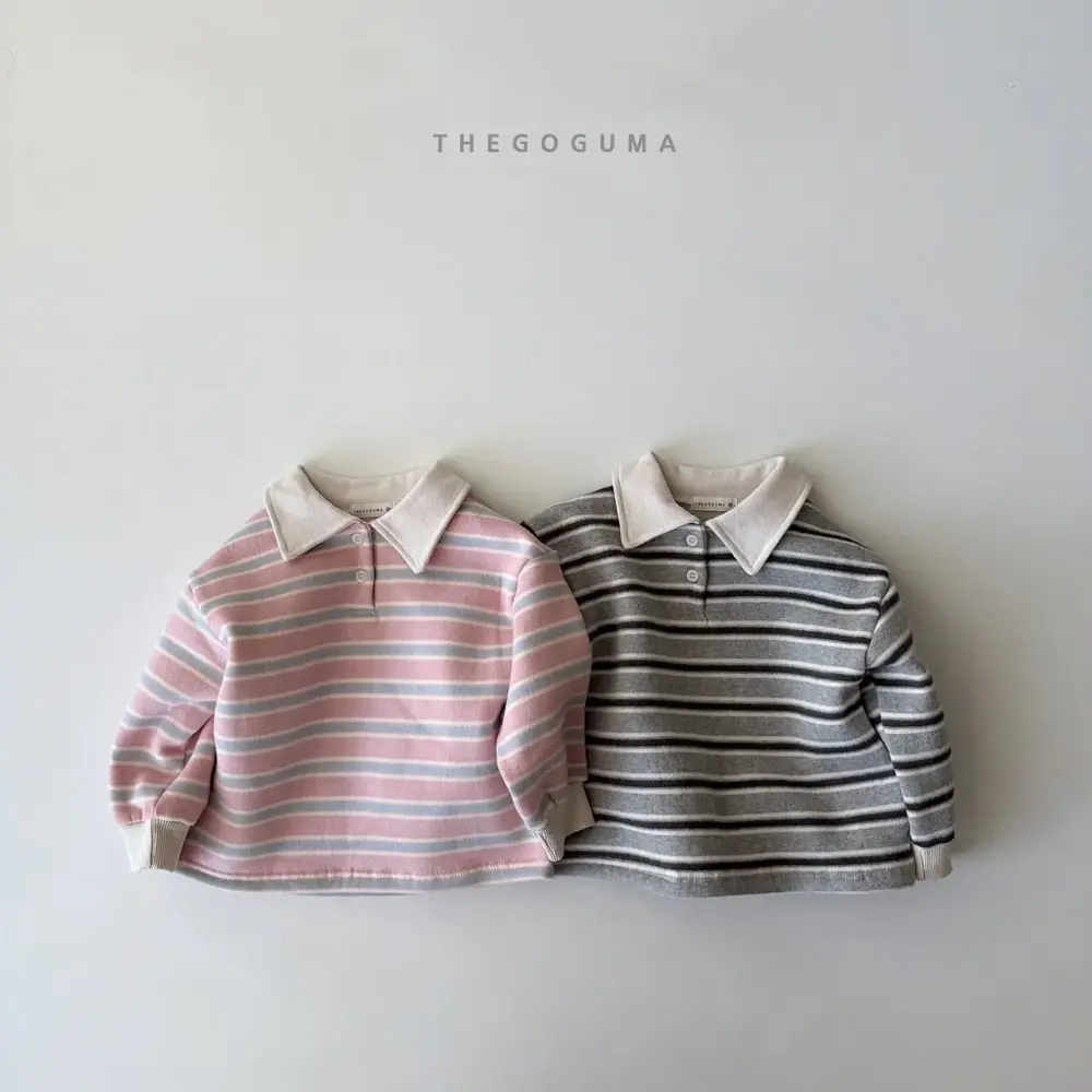 <b>THEGOGUMA T恤</b>Winter 솜사탕 기모카라T 85-142cm