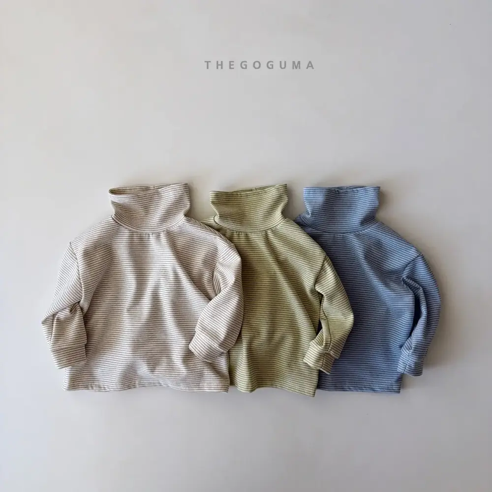 <b>THEGOGUMA 上衣</b>Winter 멀티 단가라폴라T 85-142cm