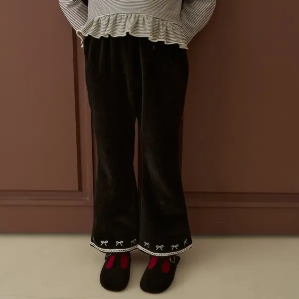 2 <b>momoann褲子</b>Winter 리본부츠컷 90-140cm