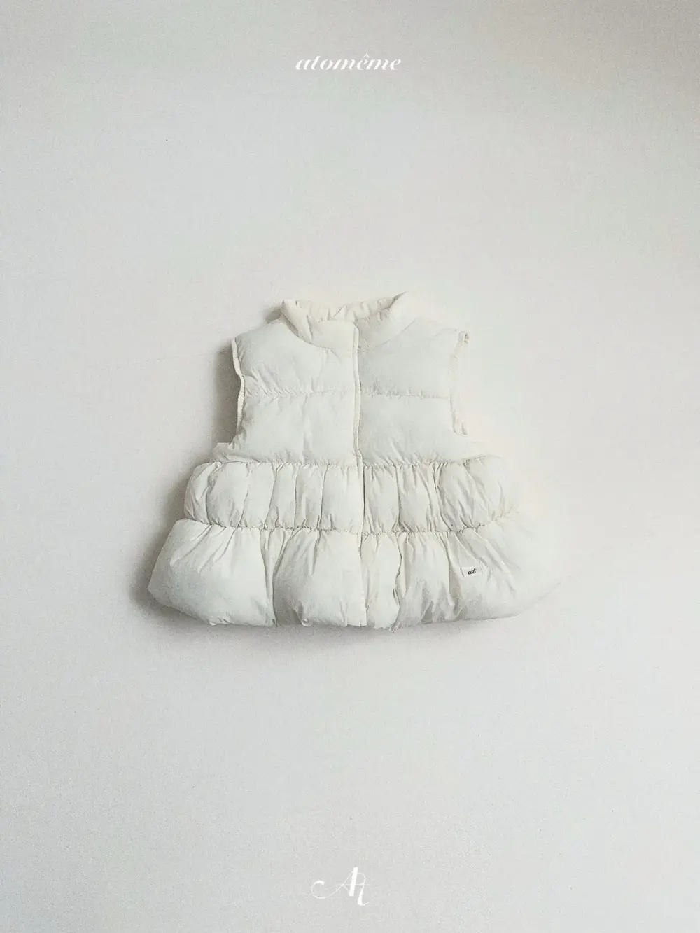 <b>Atomeme背心</b>Winter 퐁글 패딩조끼 70-110cm