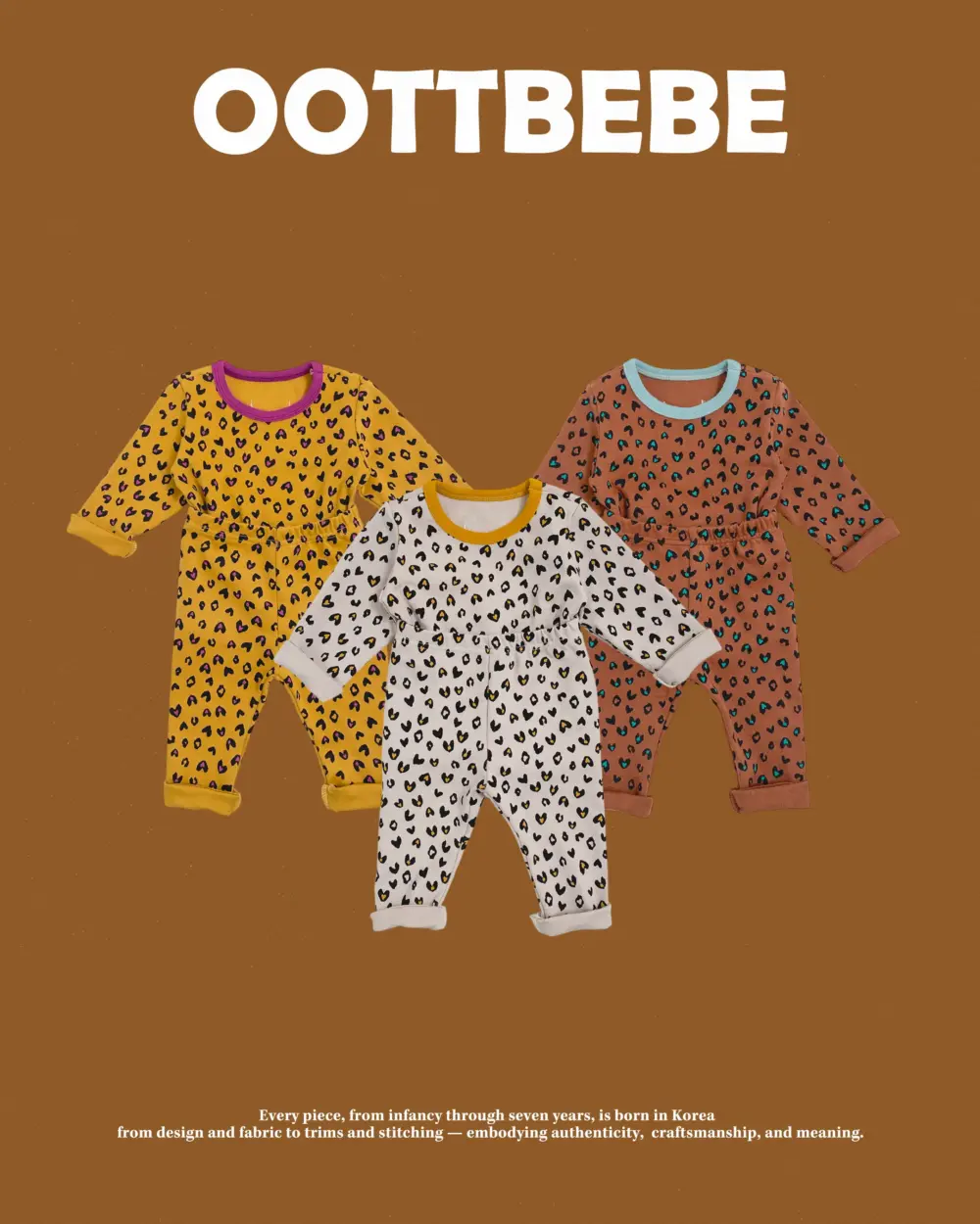 <b>OOTTBEBE套裝</b>Winter 하트호피실내복 65-115cm